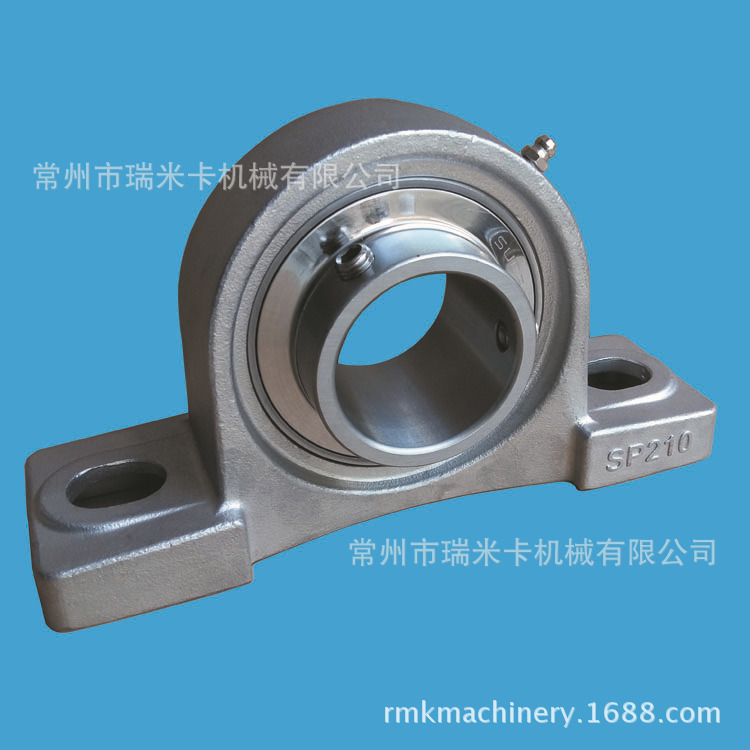 不锈钢外球面带座轴承-SUCP209-SUS304+420