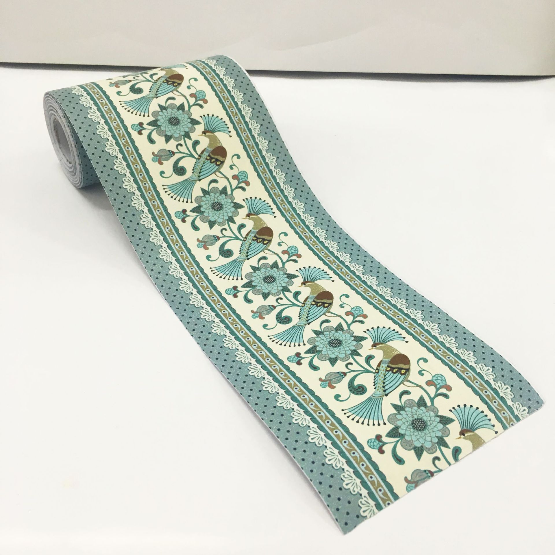 [Waist line 015] kitchen bathroom wall waist line wall stickers porch skirting line self-adhesive ceramic tile wall