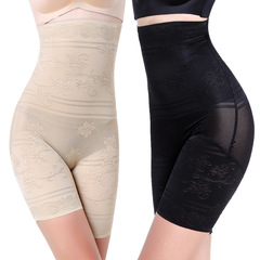 Ultra-thin high-waist tummy control and body shaping pants, postpartum tummy control and body shaping pants, plus size corset underwear safety pants M-5XL