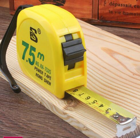 供应榕申牌7.5米钢卷尺25MM RA7525