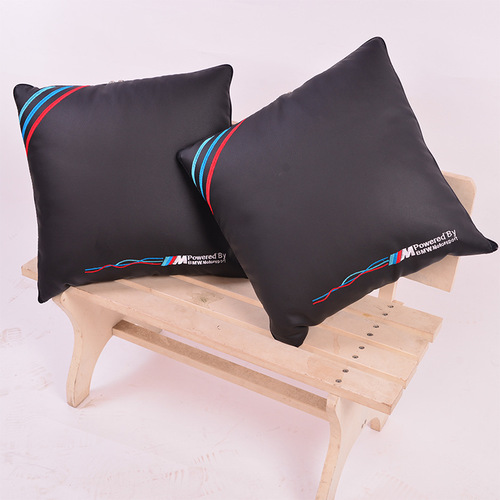 Car Accessories Customizable Throw Pillow Cover Home Office Multifunctional Embroidered Floral Car Logo Logo Waist Support Cushion