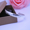 Factory direct selling silver -plated bracelet love Ruo Fanhua Silver Bracelet Fashion Ladies Bracelet Source