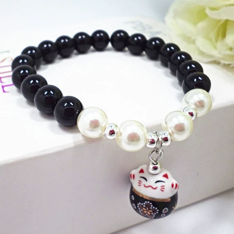 S447 black agate cat
