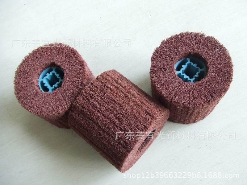 供应各种颜色密度砂号粒度的拉丝轮水槽拉丝打磨