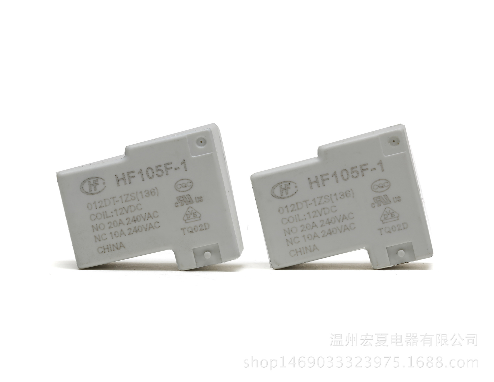 原装宏发JQX-105-1 220A-1HST  交流大功率继电器30A 4脚常开型