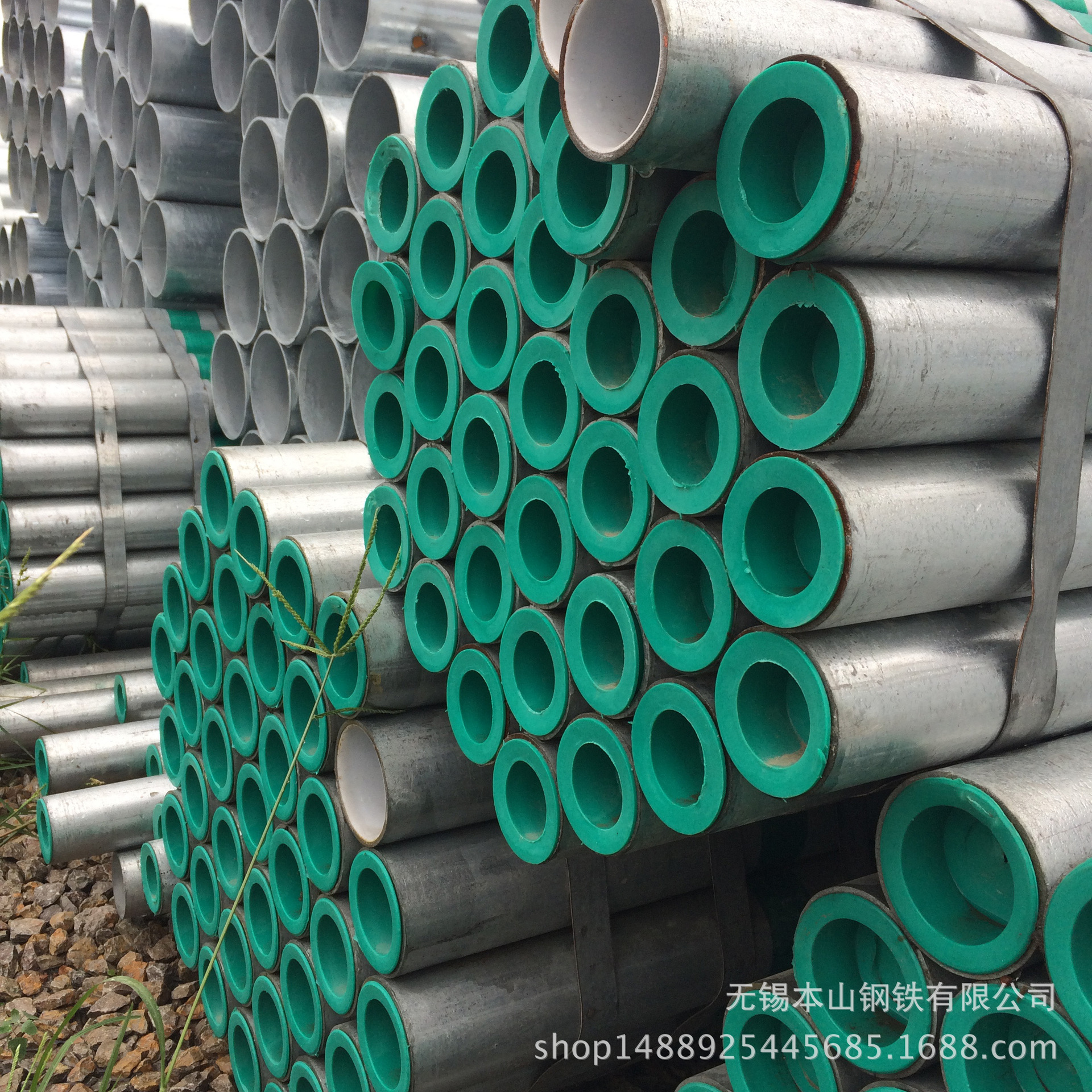 热镀锌圆管 Q235镀锌无缝管 大口径镀锌焊管 燃气管道用管