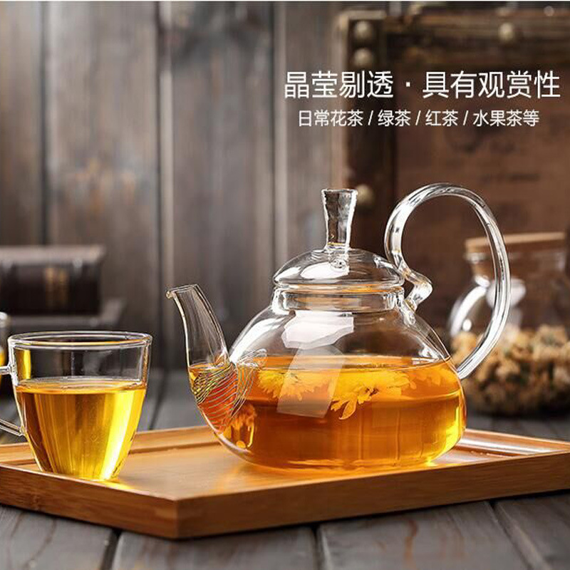 glass teapot