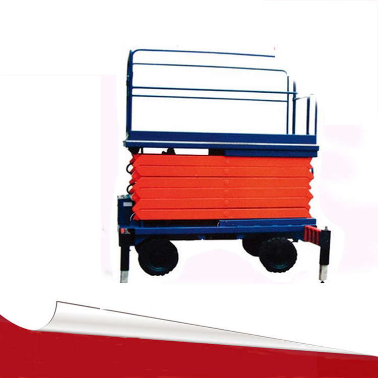 液压移动式升降平台 剪叉式高空作业平台液压平台