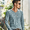 T-shirt, camouflage long-sleeve for leisure, 2023, trend of season, wholesale