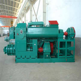 双级真空红砖制砖机 粘土半自动砖机 仿古建筑青砖瓦片机图片