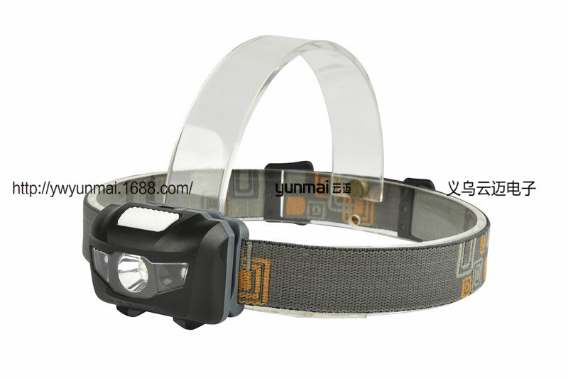 超轻防水双灯珠LED红光警示灯登山钓鱼户外运动头灯 猫头鹰头灯详情图12