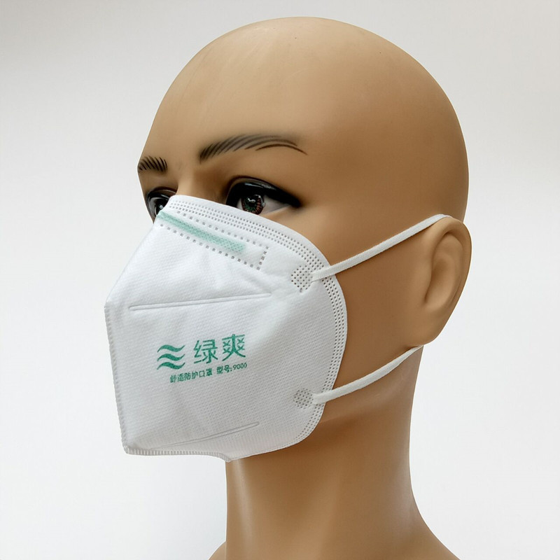 Masque anti pollution en Filtre électrostatique en coton - Antipoussière - Ref 3403898 Image 1