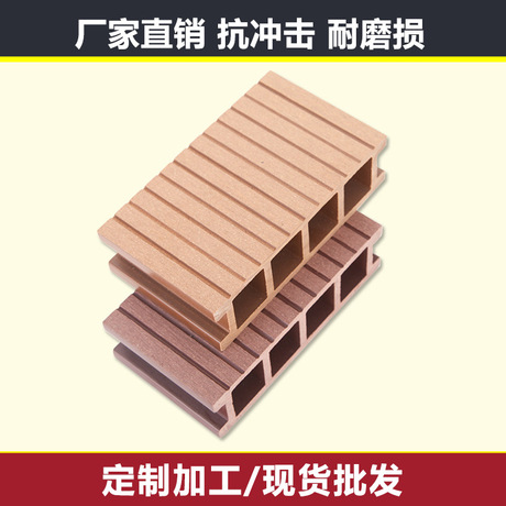 安徽爱瑞德 批发销售木塑地板 140*40 园林景观工程塑木材料