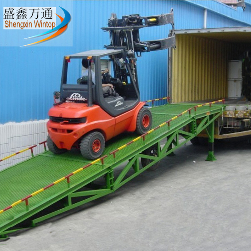 8吨移动登车桥 8吨装卸货平台免费送货|ms