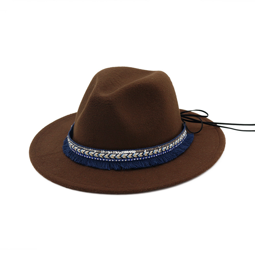 Wool Felt Jazz Fedora Hats