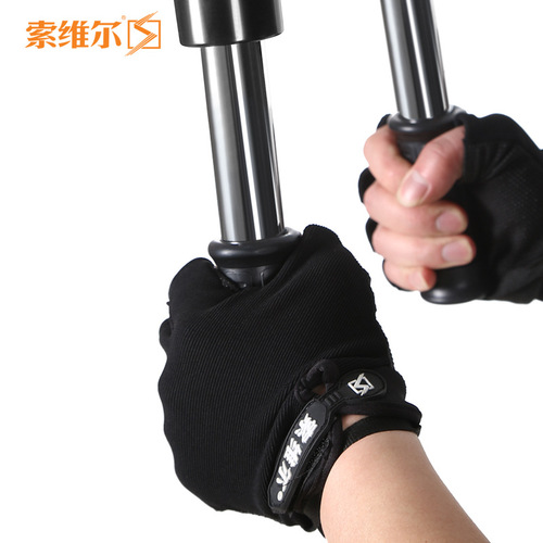 Fitness gloves for men and women, equipment training, horizontal bar gloves, non-slip weightlifting dumbbells, half-finger palm guards, exercise sports wrist guards