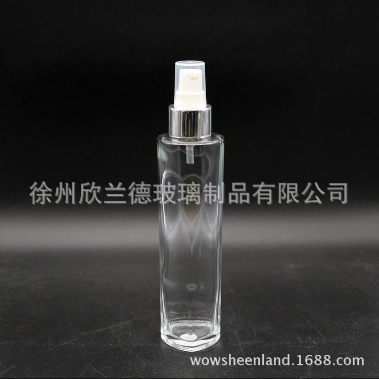 螺口香水瓶 120ML 香水瓶 高白料透明玻璃瓶
