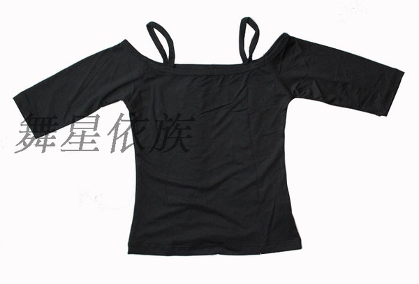 Black colored T-shirt