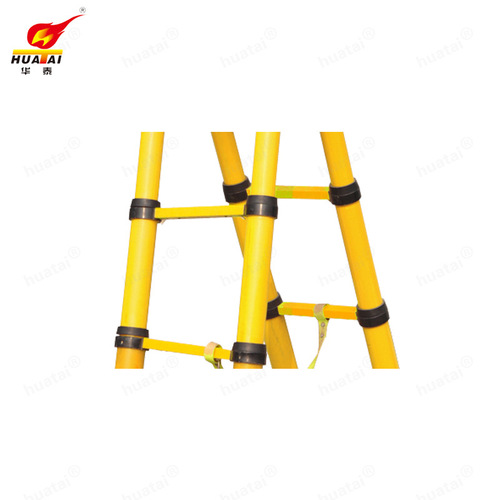Glass Fiber Reinforced Insulated Fishing Rod Ladder Electrician-Specific Telescopic A-Frame Ladder Folding Bamboo Joint Ladder Insulated A-Frame Ladder
