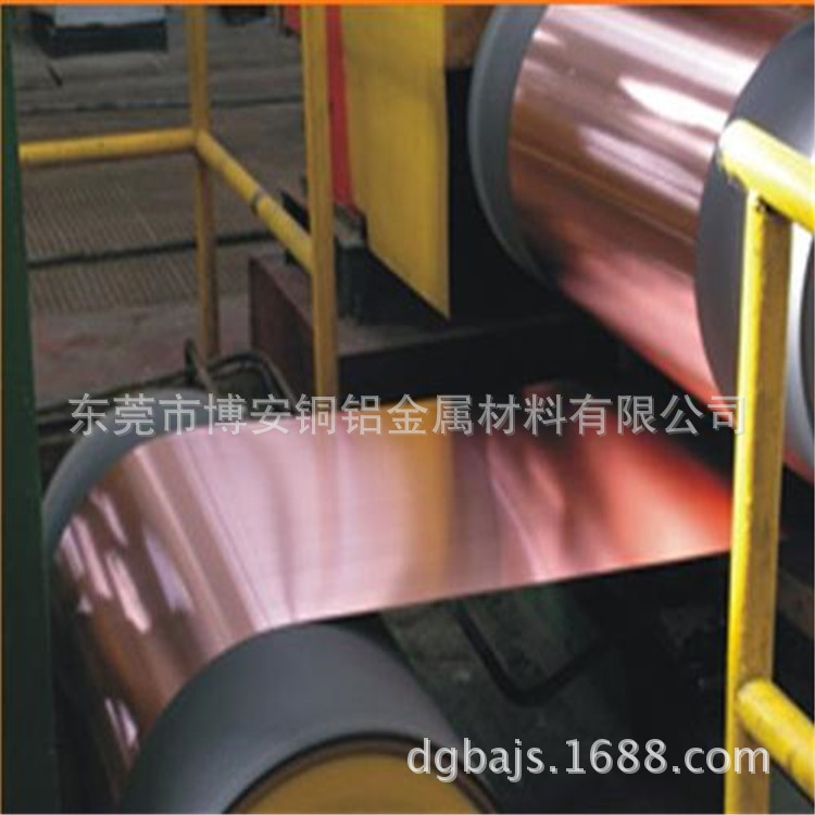 C1100湖南国标T2紫铜带 Y1Y2硬度规格齐全 拿样 任意分条按需定制