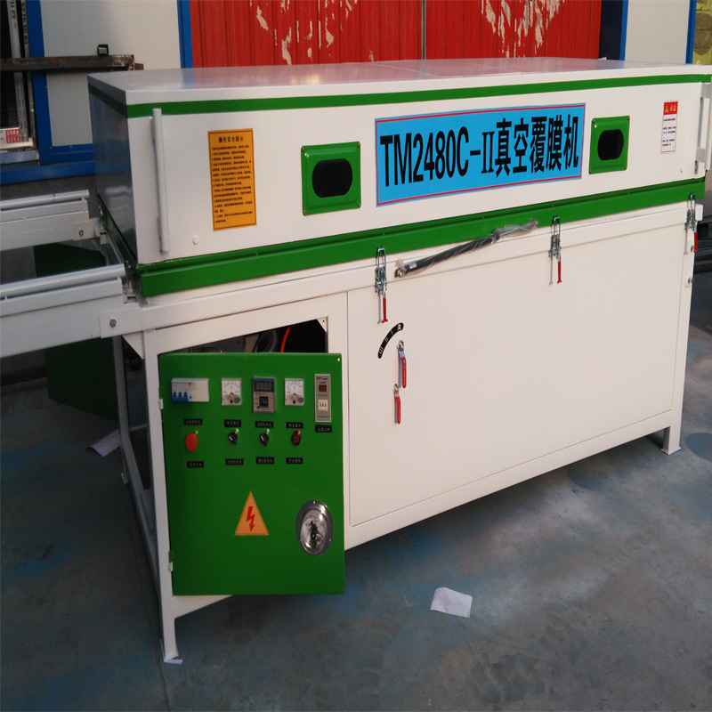 盛鸿木工 厂家专业生 双工位手拉上箱真空覆膜机 售后保障 加工