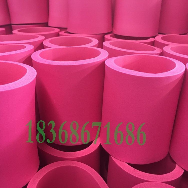 新品畅销多种NBR橡塑发泡管 防滑彩色海绵手把套 优质泡棉杯套