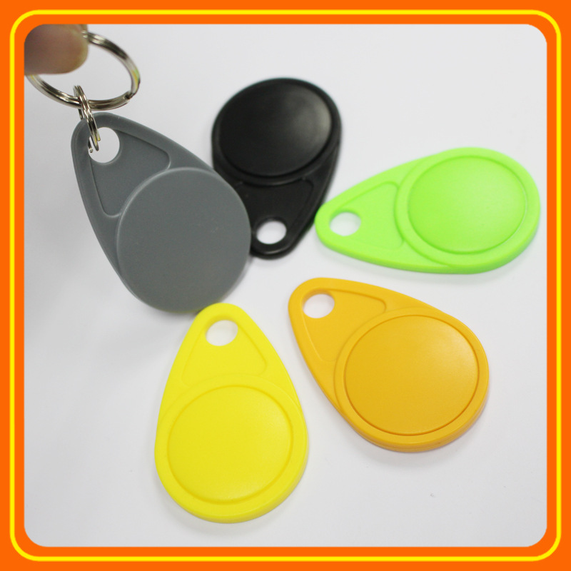 可复制UID智能钥匙扣可改写ABS钥匙扣丝印LOGO流水号可写ID连号