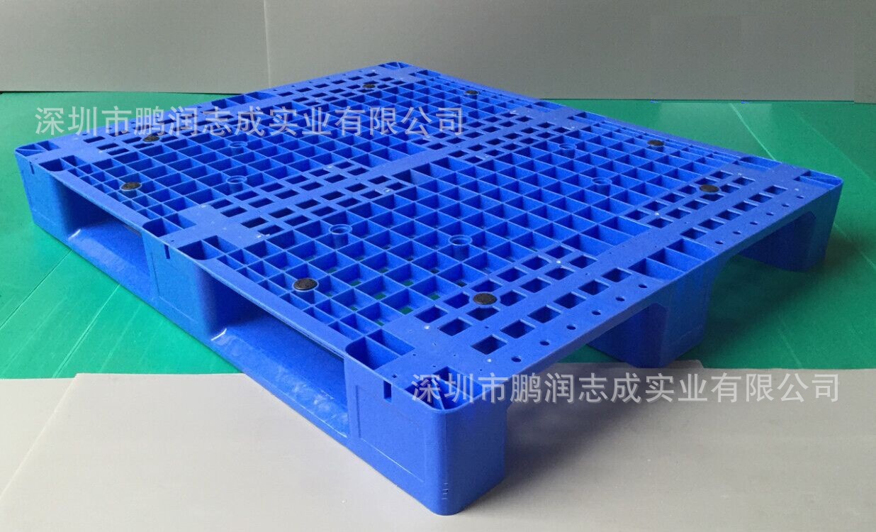 1200*1100*150mm塑胶川字网格托盘、川字卡板塑料地台板物流专用