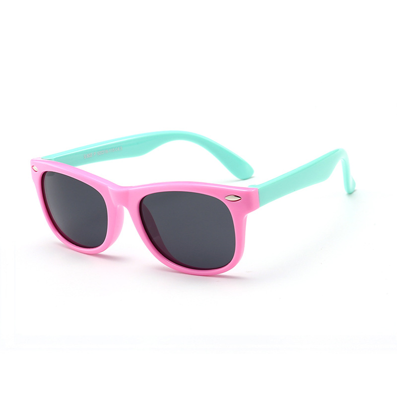 Silica Gel Fashion UV Protection Sunglasses Baby Glasses Polarized Children Sunglasses