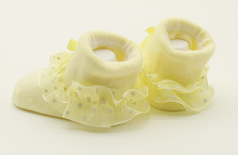 Children lace socks baby dress socks Princess socks full moon 100 day