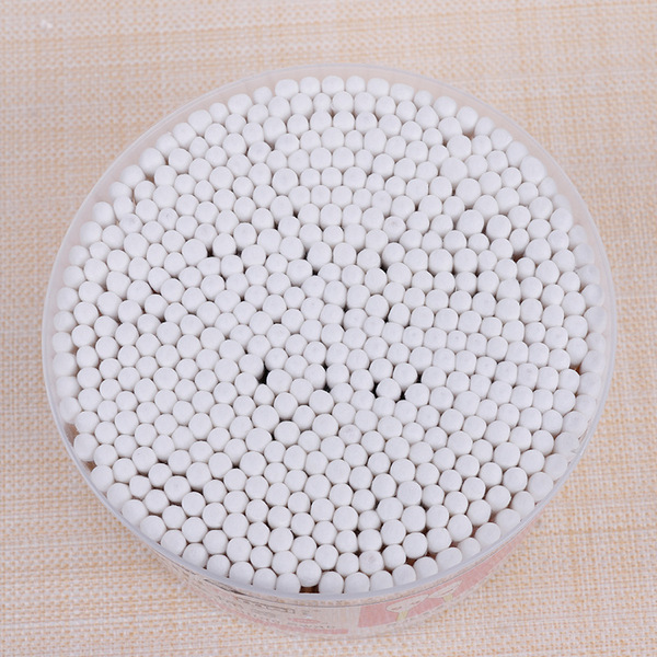 Disposable cotton swabs