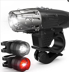 2256 mountain bike USB rechargeable headlight 300 lumens high brightness night riding lighting headlight