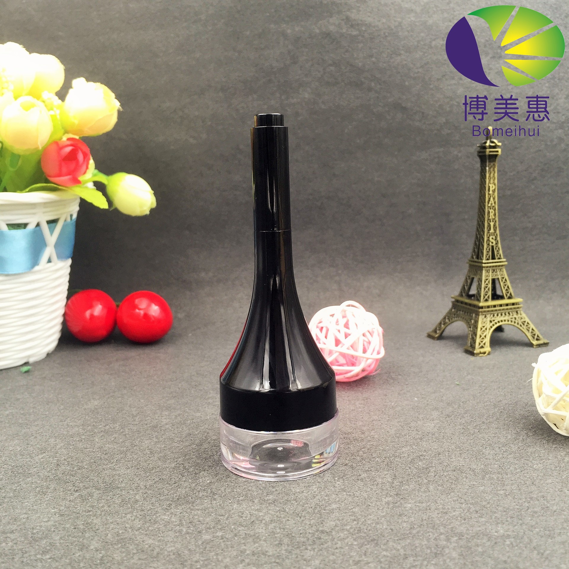 韩国热销 品牌同款 高档眼线膏包材 带刷子眼影盒 彩妆化妆品包材