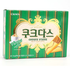 Korean Imported Food Clark Cream Flavor Sandwich Cracker 128g*20 Boxes/Cases