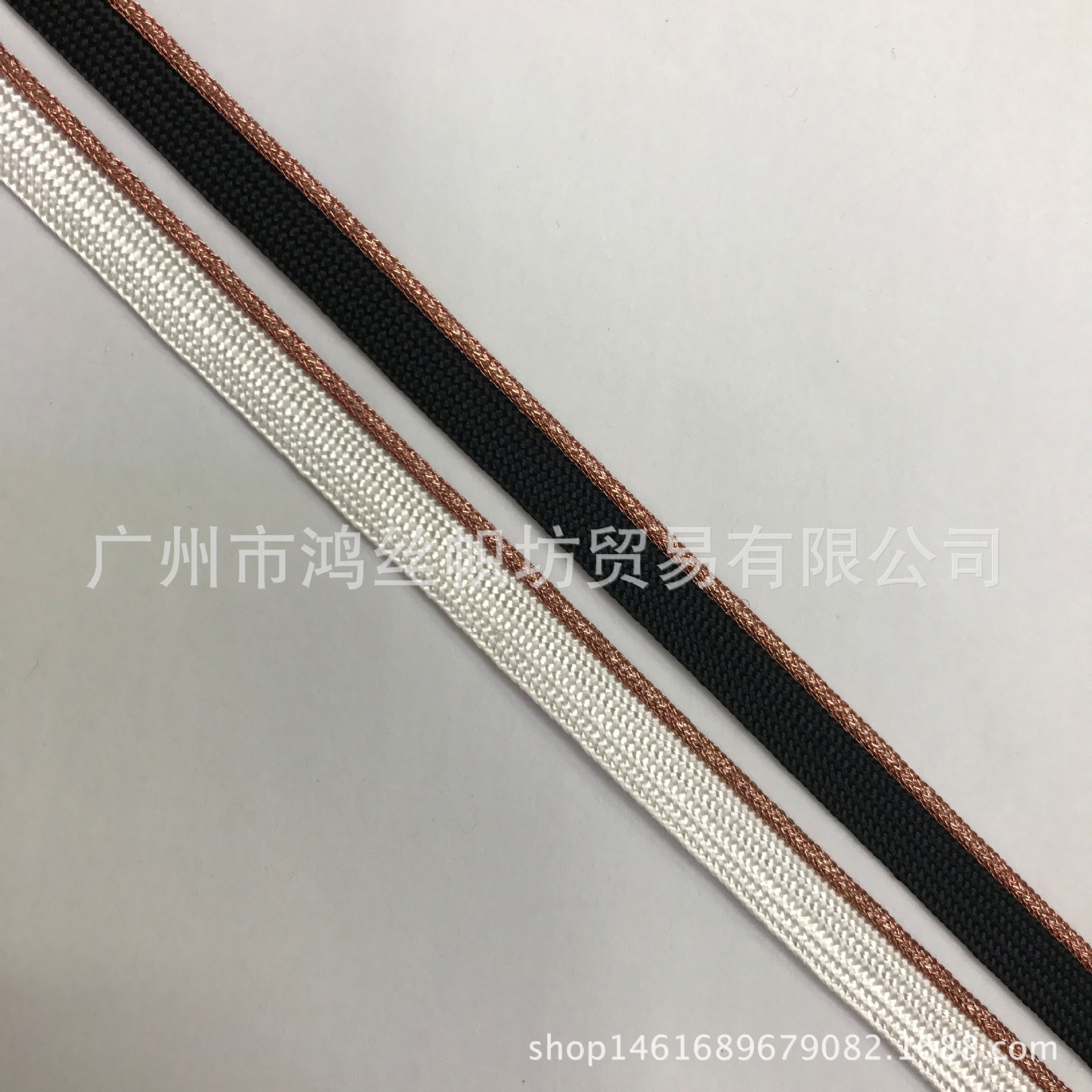 5130人造丝金银线子母带滚边绳包边粗牙条服装辅料织带现货