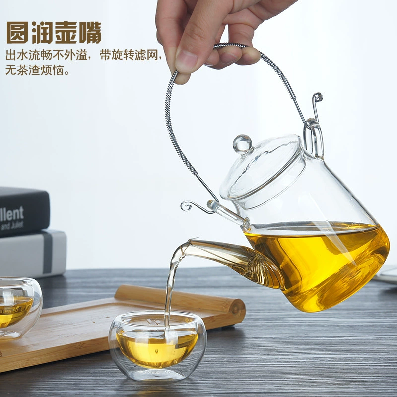 Glass flavored tea, teapot, tea set, wholesale