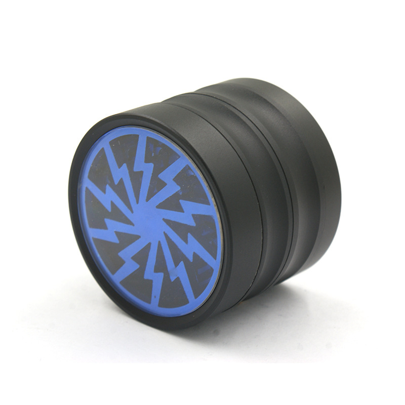 New Curved Lightning Smoke Grinder 4-lay...