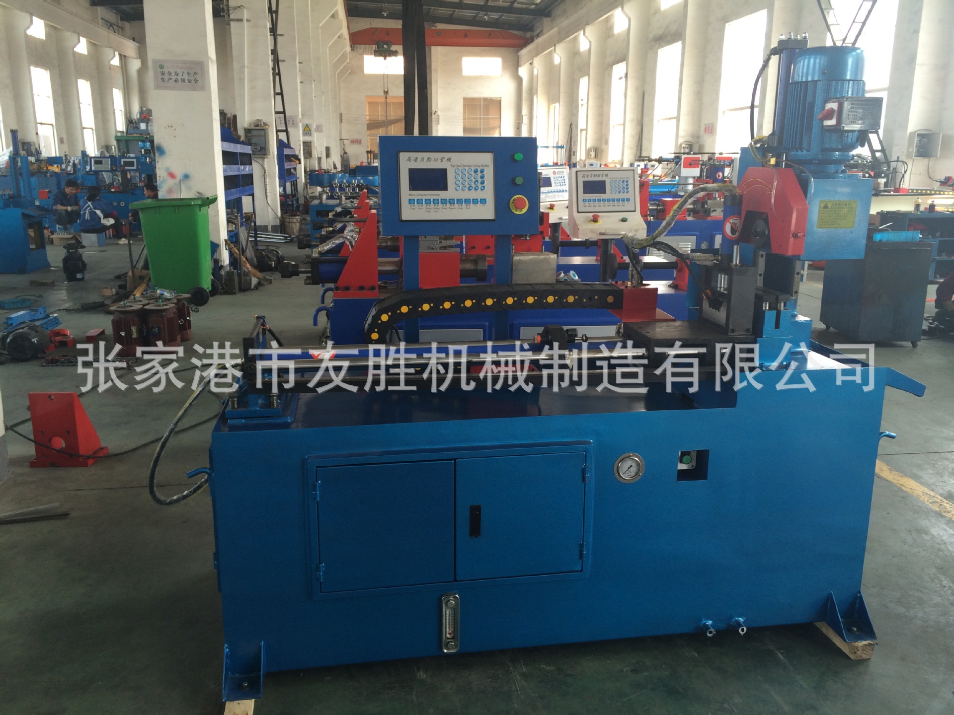 厂家直供YS-315CNC 全自动切管机 液压切管机伺服金属圆锯切管机