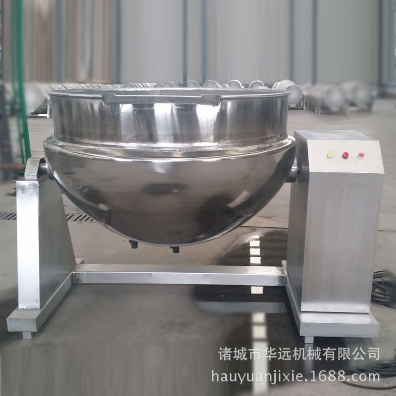 100L燃氣蒸煮鍋全國 飲料加工設備廠家直銷