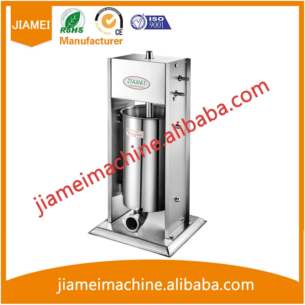 Ручная клизма из нержавеющей стали Бытовая Коммерческая небольшая автоматическая электрическая Вертикальная ручная колбасная машина