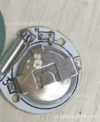 深圳厂家直供镀锡镀镍镀金五金弹片电池座电池扣cr1220