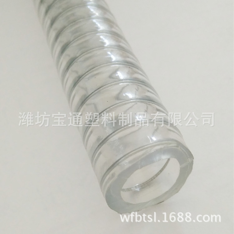 潍坊厂家114抽水管pvc钢丝增强软管塑料管水管量大从优
