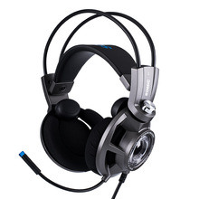 跨境Somic/碩美科g954頭戴式USB7.1帶振動震游戲吃雞耳機帶話筒