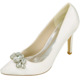 0608-01B wedding shoes, champagne, silk, diamond, high heel, fashion, bridal feast