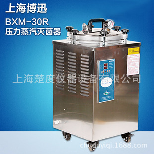 Shanghai Bo Xun Стоящая высоковольтная стерилизационная плита Автоматическое пароточное стерилизатор 30L Bxm-30r Плита паровой стерилизации