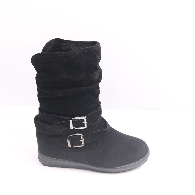 Bottes femme CHAOWANG en Daim - Ref 3355208 Image 11
