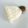 Woolen demi-season keep warm knitted hat, Korean style, wholesale