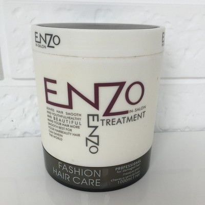 外贸原单ENZ0护发柔顺免蒸焗油膏营养改善烫染干枯毛躁发膜1000ml