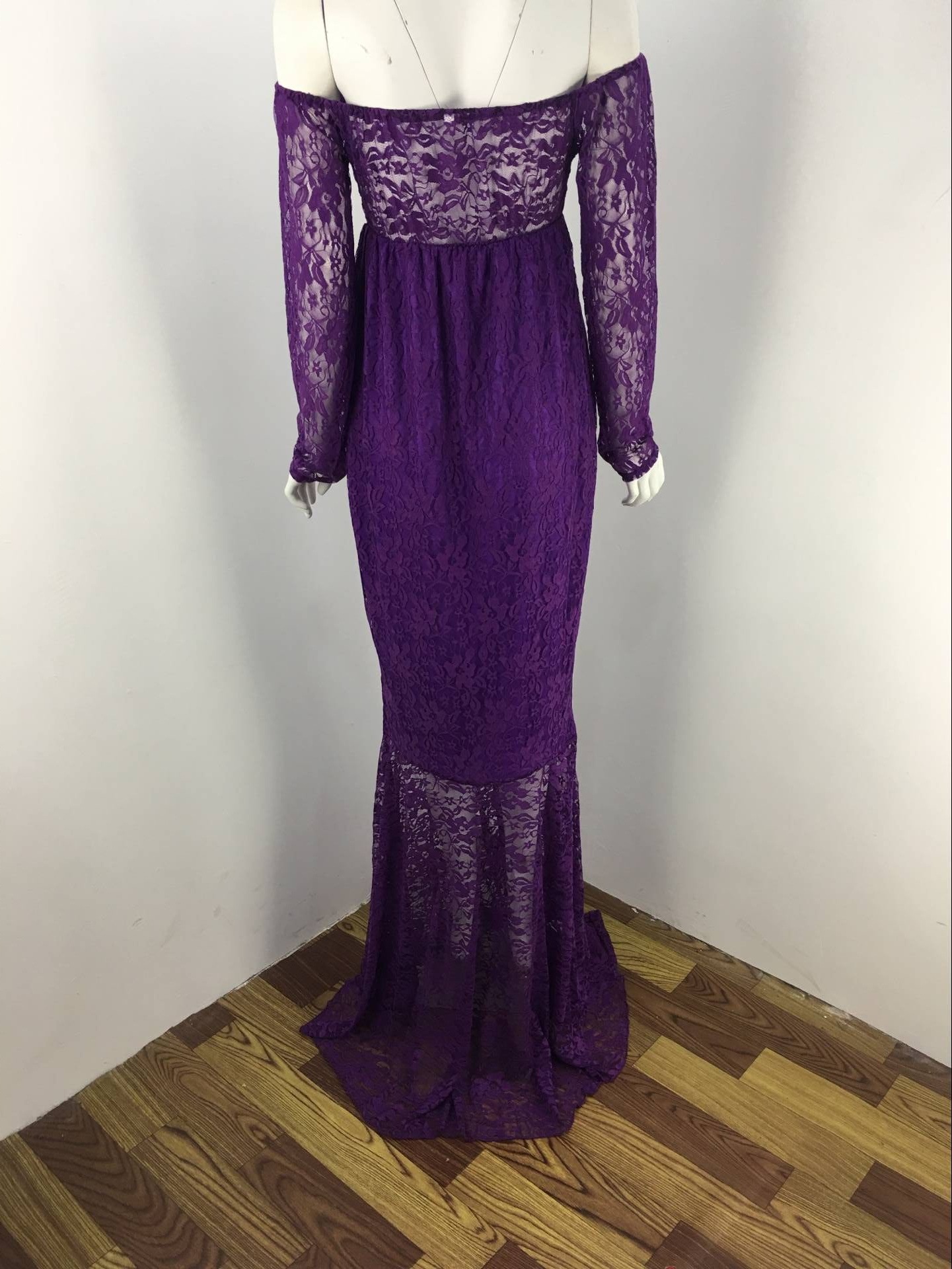 Robe femme QIAN YUER en Dentelle - Ref 3328016 Image 33