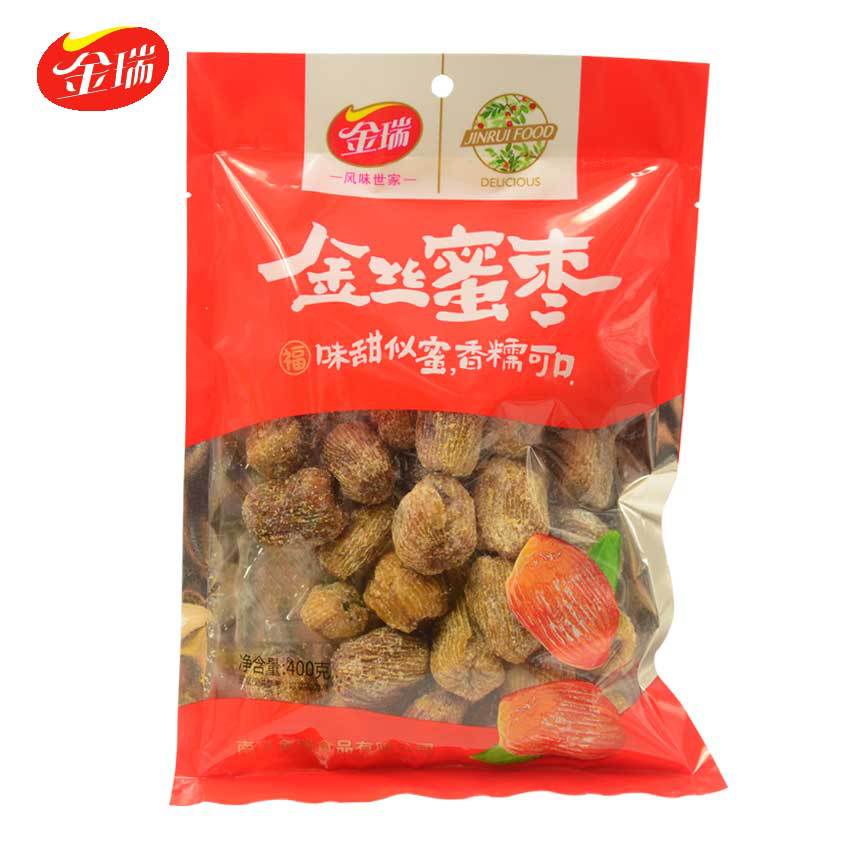 金瑞金丝蜜枣400g/袋 | 厂家直销 | 大量批发 | 蜜枣优质品牌